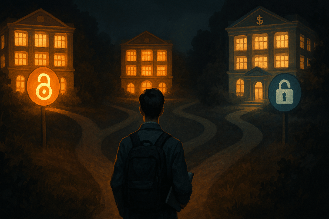 choosing the right journal for your research paper illustration