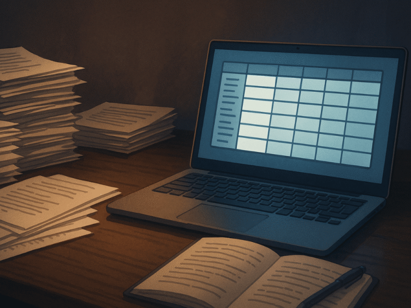 literature review matrix for organizing research sources