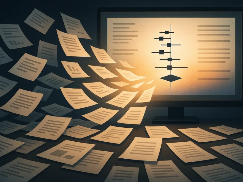 meta-analysis in research illustration