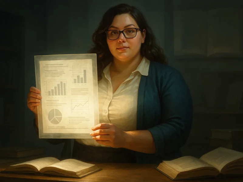 Researcher emphasizing openness and accountability through transparency statements