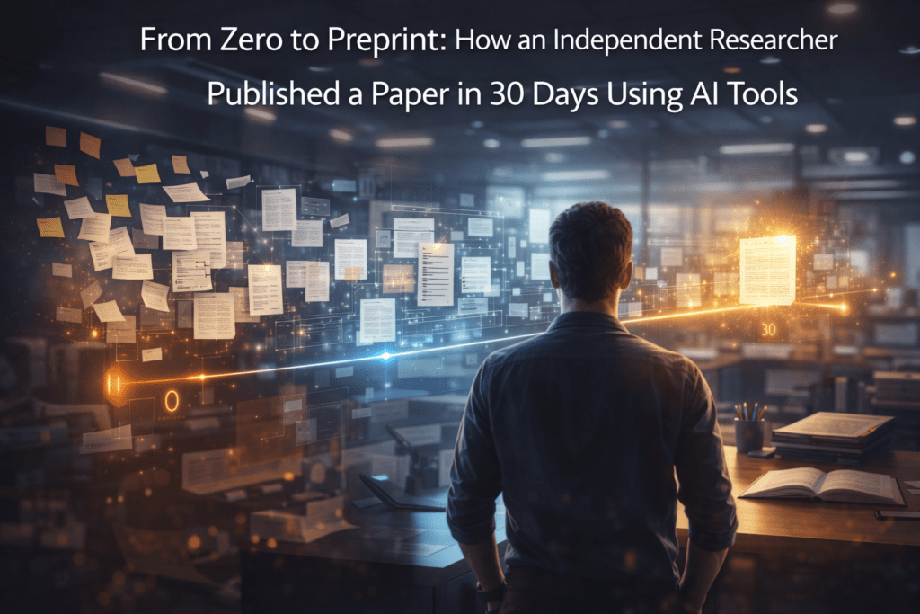 From Zero to Preprint: How a publish research paper with AI